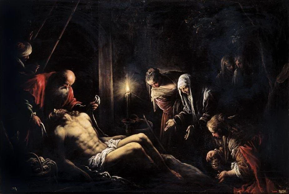  51-Lamentazione sul corpo di Cristo morto